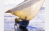 Wyciąganie łodzi na brzeg