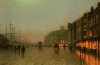 <br />„Liverpool from Wapping” 1875<br /> - John Atkinson Grimshaw (1836 - 1893) malarz brytyjski<br /> 