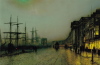 <br />„Canny Glasgow” 1887<br /> - John Atkinson Grimshaw (1836 - 1893) malarz brytyjski<br /> 